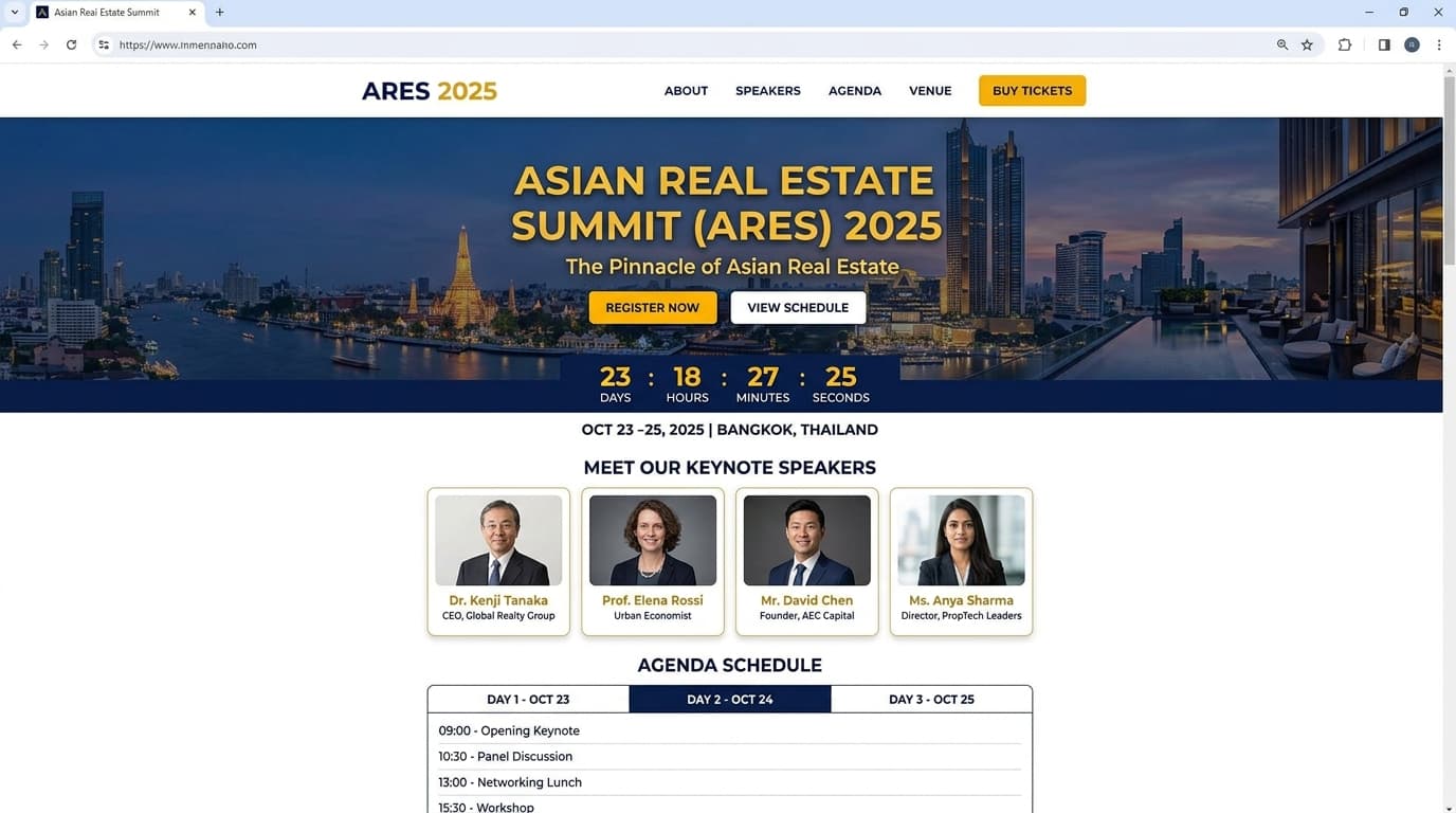 Asian Real Estate Summit (ARES)